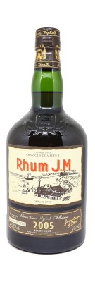RHUM JM - Rhum Hors d'Age - 2005 - 43.80%