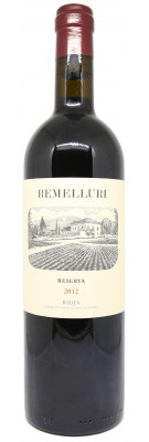 REMELLURI - Reserva - Rioja 2012
