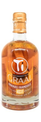 Les Rums de Ced - Ti 'arrangés - Grail - Pineapple Raspberry - 45.4%