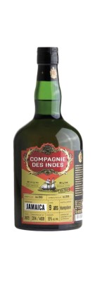  Compagnie des Indes - Jamaica - Hampden - High Proof - 9 ans - 55%