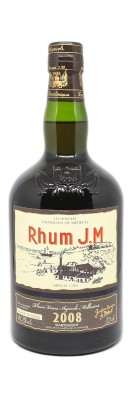RHUM JM - Old rum - 2008 - 41.90%