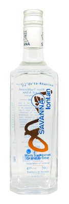 SAVANNA - Rhum blanc - Grand Arome Lontan - 40%