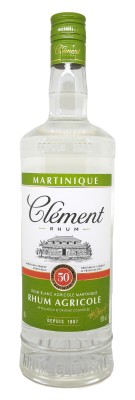  RHUM CLEMENT - Rhum Blanc - 1 Litre - 50%