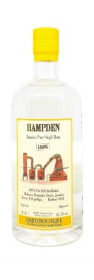 Hampden - Rhum Blanc LROK - Version 2018 - 62,5%