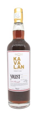 KAVALAN - SOLIST Sherry Cask n ° S081224006 - Añada 2008 - Embotellado 2017 - 59,4%