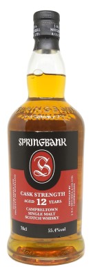 SPRINGBANK - 12 ans - Cask Strength - Edition 2021 - 55,4%