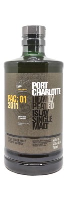 PORT CHARLOTTE - PAC.01 2011 - Bottled 2021 - 56,1%