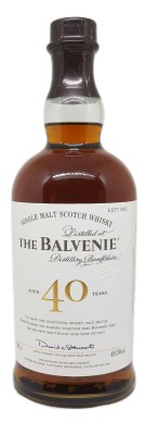 THE BALVENIE - 40 ans - Batch 7 - 48.5%