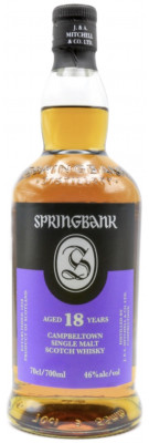 SPRINGBANK - 18 ans - Bottled 2025 - 46%