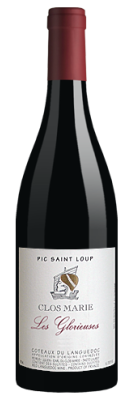 CLOS MARIE - Les Glorieuses -  Pic Saint Loup - BIO  2010