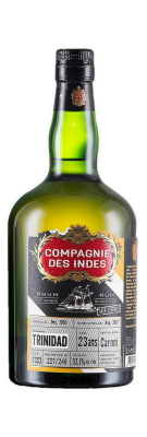 Compagnie des Indes - Aged rum - Trinidad - 23 years old - Caroni - 53.1%