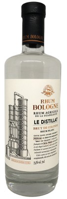 BOLOGNE - Ron blanco - Columna brut - El Destilado - 75,5%