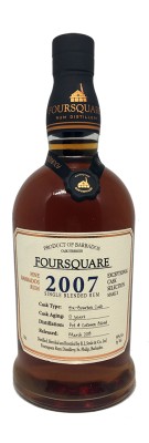 FOURSQUARE - Cask Strength 2007 - 59%