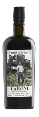 CARONI 20 years old - Aged rum - Vintage 1998 - Dennis X. Employees 1st Rel - 69.50% buy cheap best price good opinion Bordeaux rum