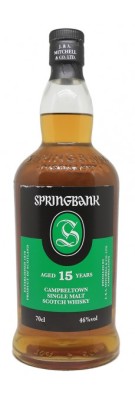 SPRINGBANK - 15 ans - Bottled 2022 - 46%