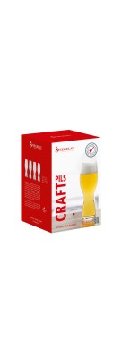 Spiegelau - Verres à biére Pils Set - Pack de 4 verres - 4991385  
