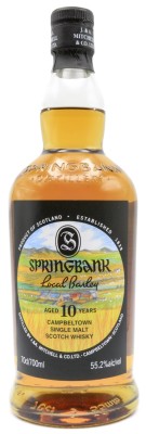 SPRINGBANK - 10 ans - Local Barley - Vintage 2015 - Bottled 2025 - 55.2%
