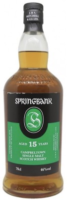 SPRINGBANK - 15 ans - Bottled 2022 - 46%