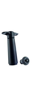 Vacuvin 1 pompe + 2 bouchons - Noir