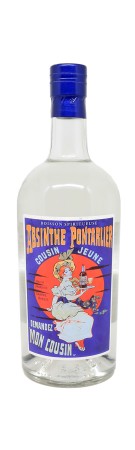 Distillerie Les Fils d'Emile Pernot - Absinthe Blanche de Pontarlier - Cousin Jeune - 65%