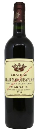 Château BEL AIR MARQUIS D'ALIGRE  2010