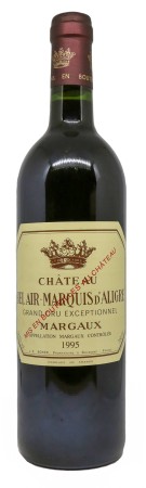 Château BEL AIR MARQUIS D'ALIGRE  1995 MEILLEUR PRIX AVIS 