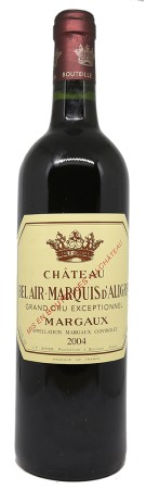 Château BEL AIR MARQUIS D'ALIGRE 2004