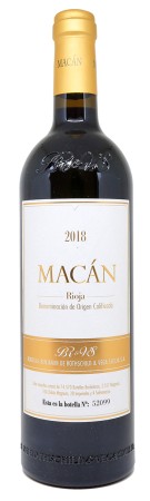 Bodega Benjamin de Rothschild - Vega Sicilia - Macan 2018