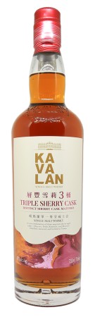 KAVALAN - Triple Sherry Cask - Bottled 2021 - 40%