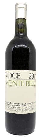 Ridge Vineyards - Monte Bello 2011