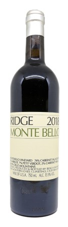 Ridge Vineyards - Monte Bello 2018
