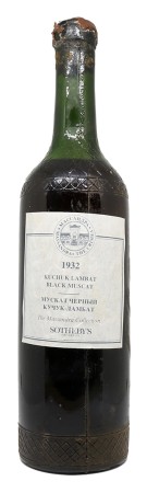 Massandra - Black muscat - Massandra collection of Kuchuk Lambat 1932