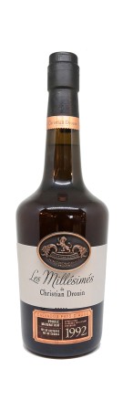 Calvados Millésimé-CALVADOS - Christian Drouin - Pays d'Auge - 1986 - 42% -  Clos des Millésimes : Achat vins, Caviste en ligne, vieux millésimes