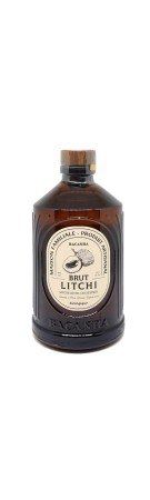 BACANHA - Sirop Français Bio Brut - Litchi