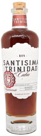 SANTISIMA TRINIDAD DE CUBA - Ron añejo - Cuba - 15 años - 40,70% comprar mejor precio buen vino opinión bodega Bordeaux