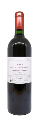 Château MOULIN SAINT-GEORGES 2002