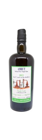 AMRUT - Millésime 2015 -  7 ans - Jaggery Rum - Single Cask n°226 LMDW - 62.8%