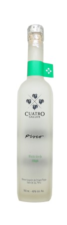 Cuatro Gallos - Pisco du Perou - Mosto Verde Italia - 40%