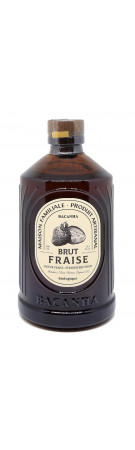 BACANHA - Sirop Français Bio Brut - Fraise