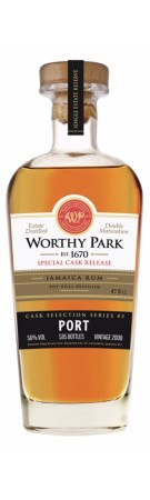 WORTHY PARK - Very old rum - Port Cask Finish - 56% CHEAP PURCHASE Best price good advice good Bordeaux wine cellar rum