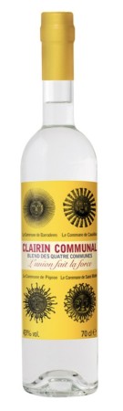 RHUM CLAIRIN - Rhum blanc - Communal - Blend des 4 communes - 43%  achat pas cher meilleur prix avis bon 