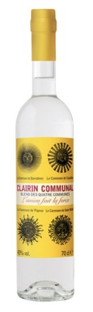 RUM CLAIRIN - White rum - Communal - Blend des 4 communes - 43% buy cheap best price good opinion