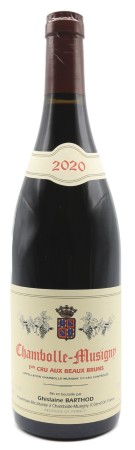 Domaine Ghislaine Barthod chambolle Musigny 1 er Cru Aux Beaux Bruns 2020