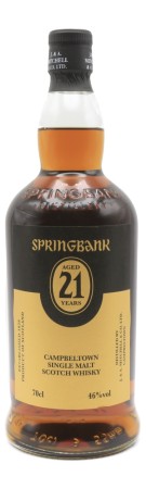  SPRINGBANK - 21 ans - Bottled 2025 - 46%