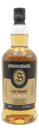 SPRINGBANK - 5 ans - 100 Proof - 57.1% Edition 2025