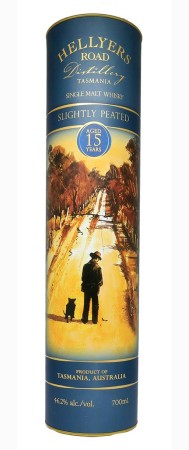 Hellyers Road - 15 ans - Slightly Peated  - 46,2%