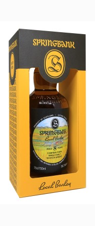 SPRINGBANK - 8 ans - Local Barley - Vintage 2016 - Bere Barley from High Ranachan Farm - Bottled 2024 - 58.1%