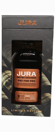 Whisky JURA - 18 ans - Single Cask ex Bourbon - One for you -  52,5 %  achat pas cher au meilleur prix avis bon whiskies bordeaux caviste