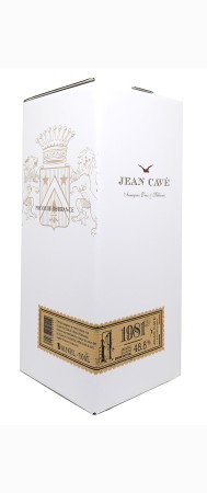 JEAN CAVE - Armagnac Brut de fût 1981 - 48,80%