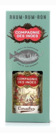 Compagnie des Indes - Rhum vieux - Caraibes - 3/5 ans - 40%   achat pas cher meilleur prix rhumerie bordeaux bon avis